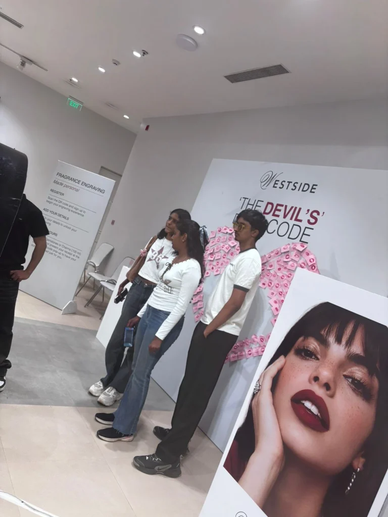 Devil Wears Prada at Westside Bangalore